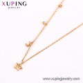 44101 xuping shopping online wholesale 18k gold star shape pendant necklace women jewelry